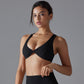 Seamless Plaid Yoga Top