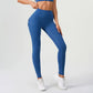 Plaid Seamless Compression Tights