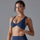 Seamless Plaid Yoga Top