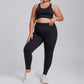 High-Impact Plus Size 2-Piece Set