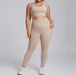 High-Impact Plus Size 2-Piece Set