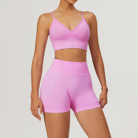 Seamless Drawstring Performance Set
