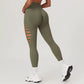 Drawstring Seamless Tights