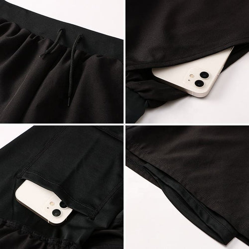 Dual-Layer Men’s Training Shorts