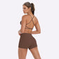 Backless Seamless Set