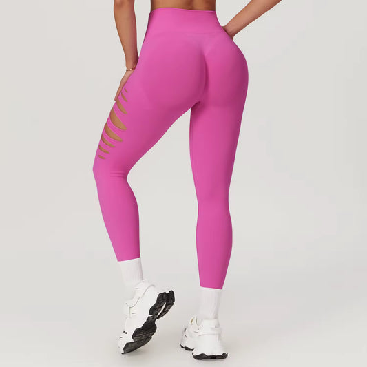 Drawstring Seamless Tights