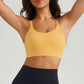 Plaid Performance Bra