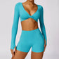Plaid Hybrid Fitness Set