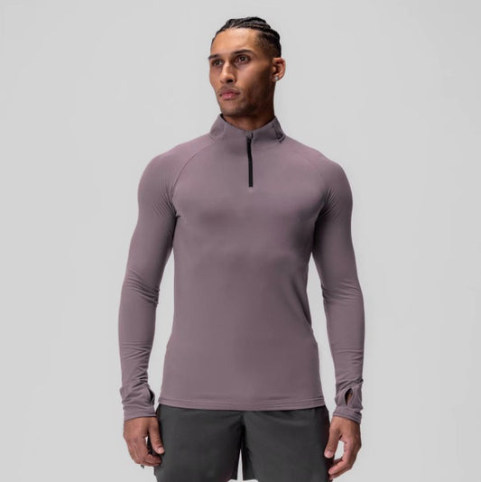 Vanguard Quarter-Zip Thermal Compression Top