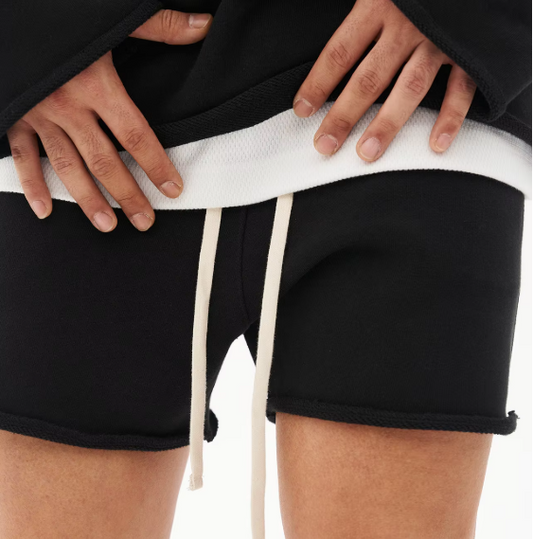 Vintage-Cut Loose Fit Training Shorts