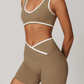 Longline Backless Sports Bra