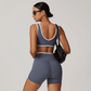 Longline Backless Sports Bra