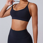Pleated Halter Bra