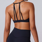Pleated Halter Bra