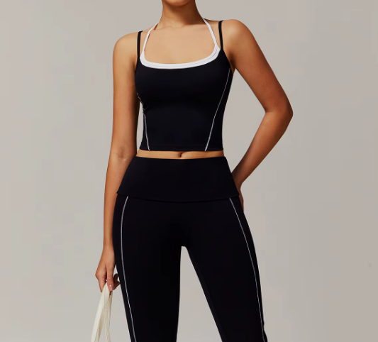 Eco-Print 2-Piece Yoga Set